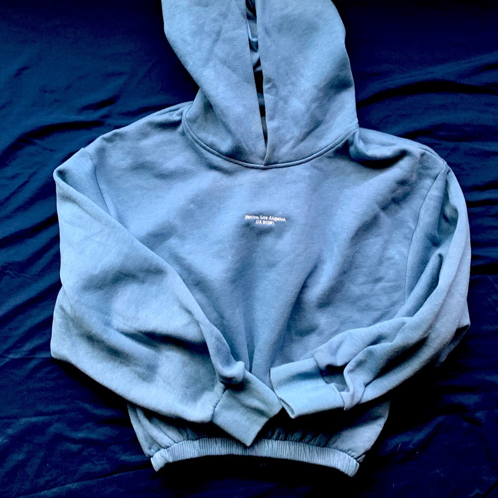 Zara cropped hoodie